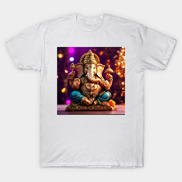 Ganesh , Ganesha , Vinayak , T-Shirt by justrachna